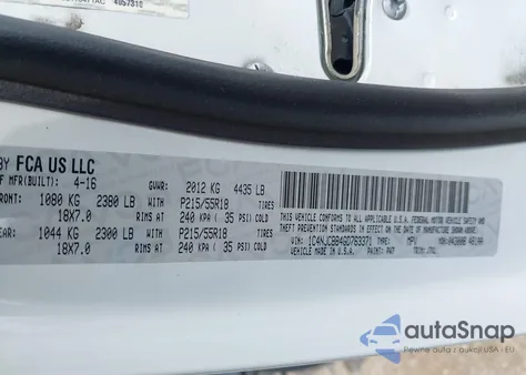 2016 Jeep Compass 75Th Anniversary из США, поврежденный, VIN 1C4NJCBB4GD763371